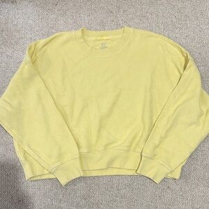 Yellow Crewneck Sweatshirt